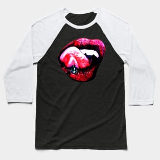 mouth Baseball T-Shirt